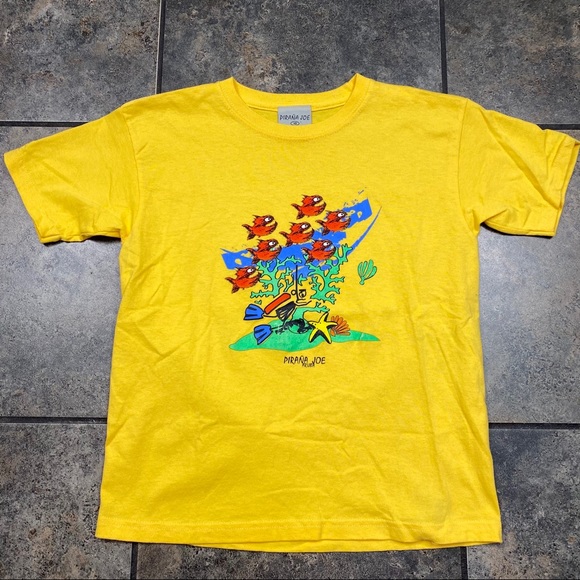 Pirãna Joe Other - Boy’s/Kid’s Piraña Joe Short Sleeve T-Shirt Size 10